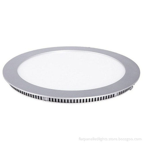 85-265vac Smd Round Flat Panel Led Lights Diameter 240mm , Ultra Thin 14w Led Pane Lamps
